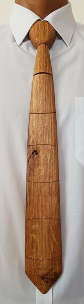Drevená kravata 003